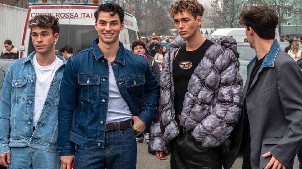 Collezione uomo primavera/estate 2023 di Diesel: Una fusione di eleganza robusta e modernità