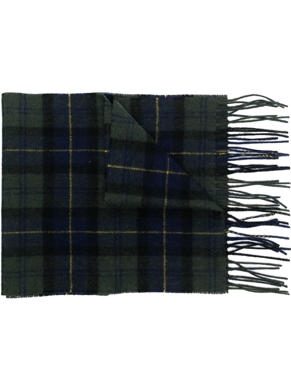 Sciarpa tartan multicolore 