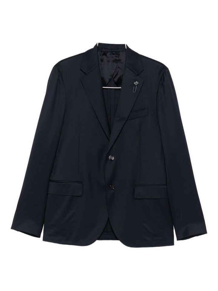 Completo monopetto blu navy 