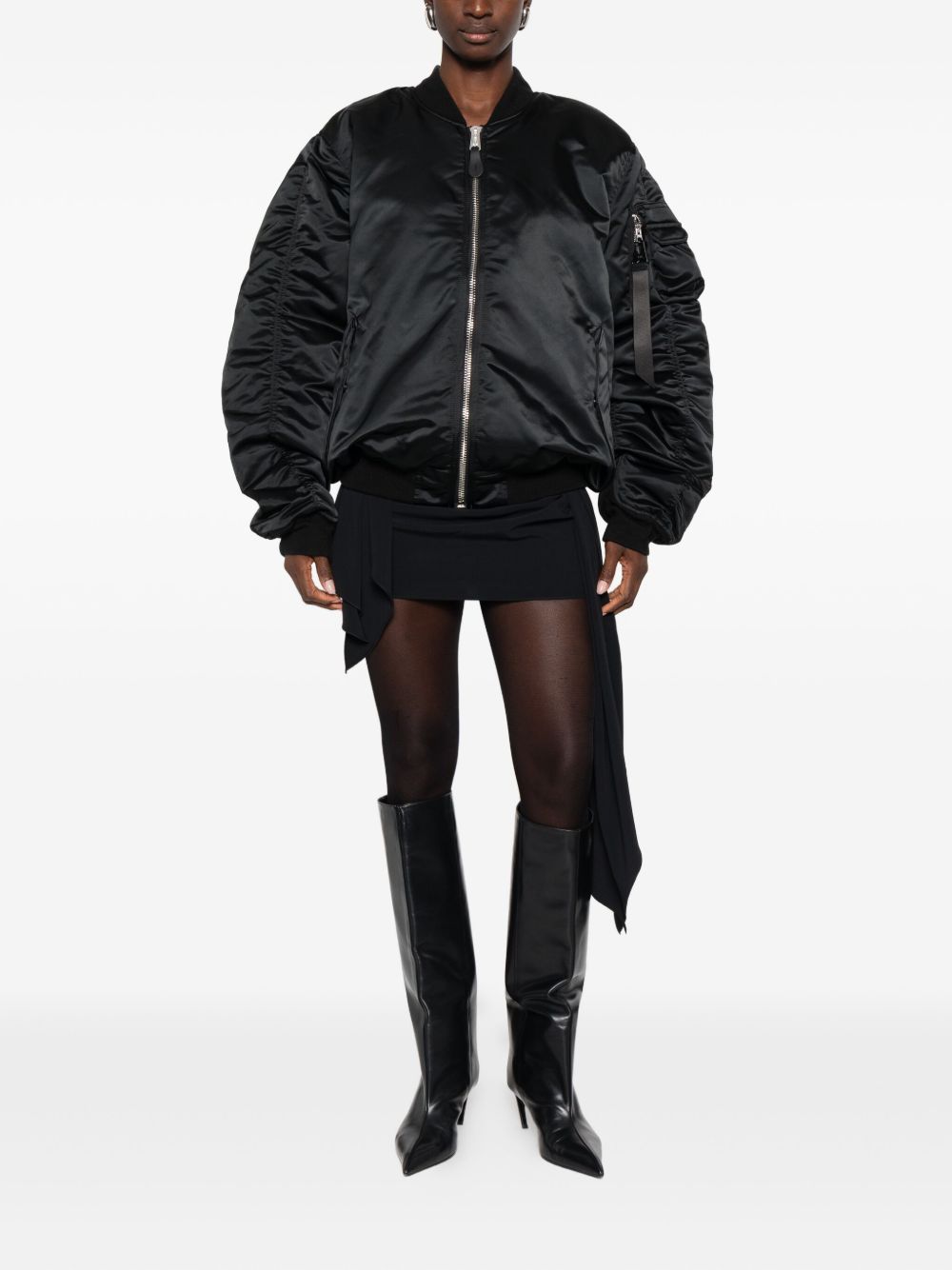 Giacca bomber nera Alpha Industries 