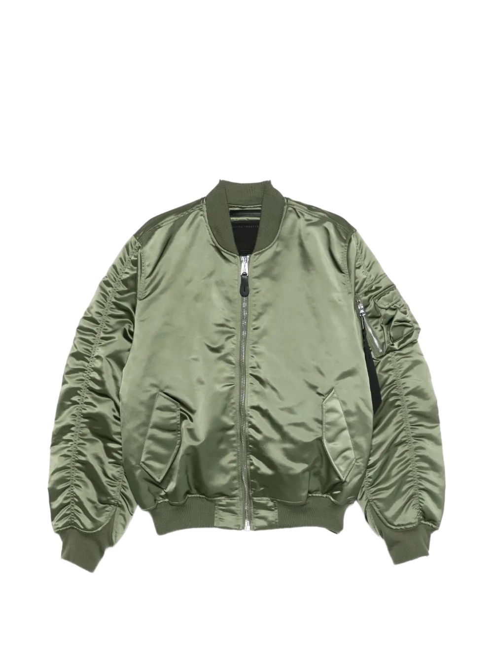 Bomber verde salvia con ruches 