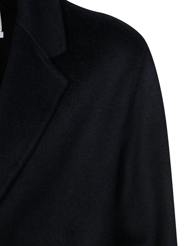 Cappotto monopetto oversize nero 