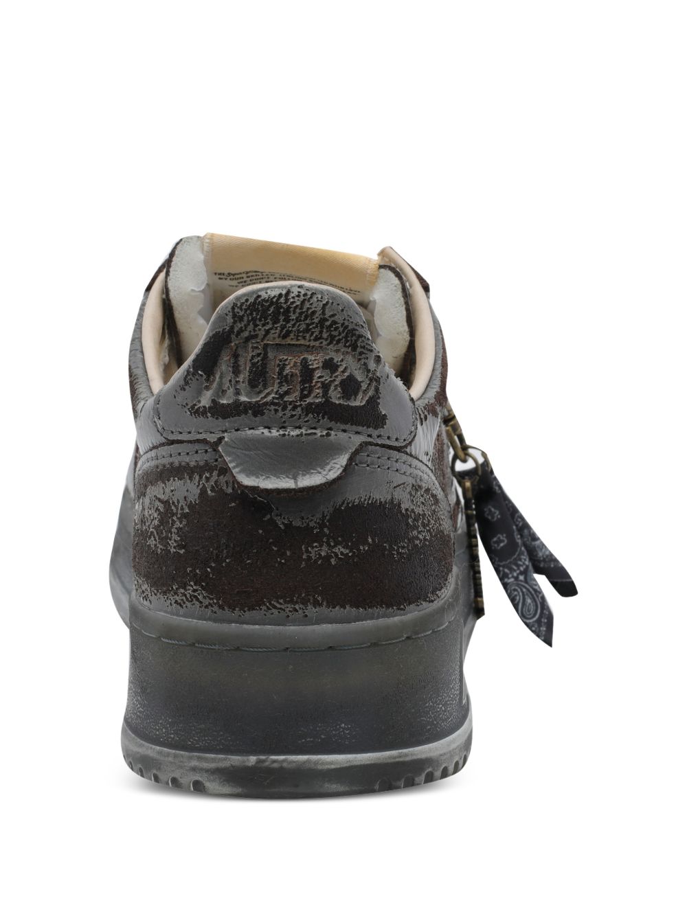 Sneakers grigie Super con logo 