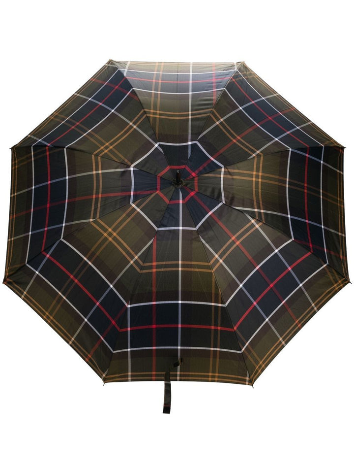 Ombrello tartan Barbour con motivo tartan 