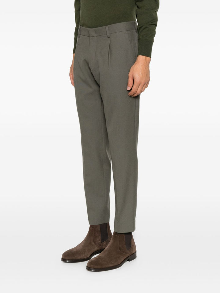 Pantaloni fango Ricky con pieghe 