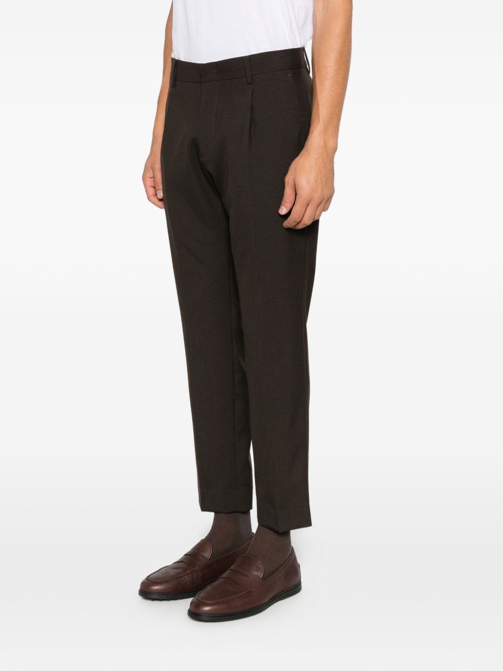 Pantaloni moro Ricky con pieghe 