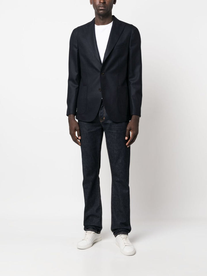 Blazer monopetto blu 