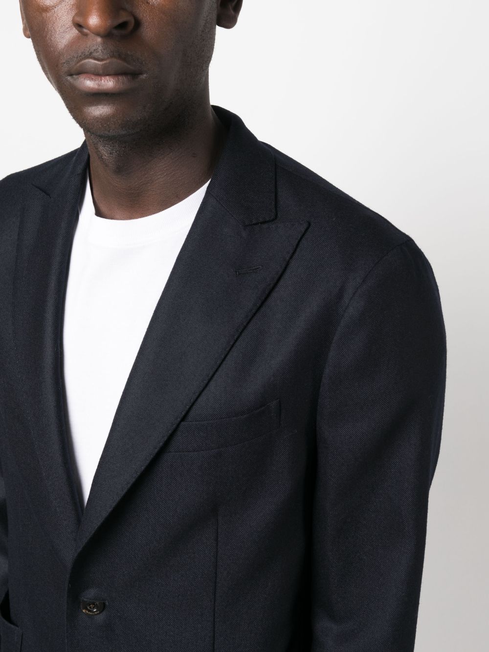 Blazer monopetto blu 