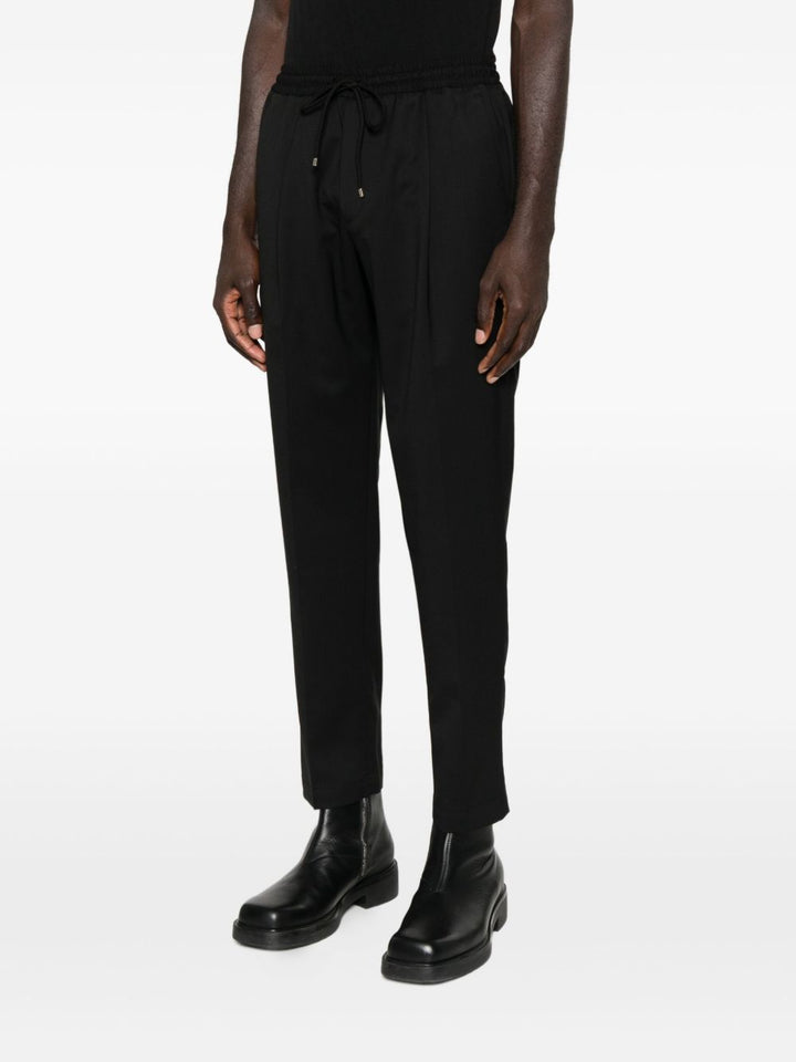 Pantaloni neri con coulisse 