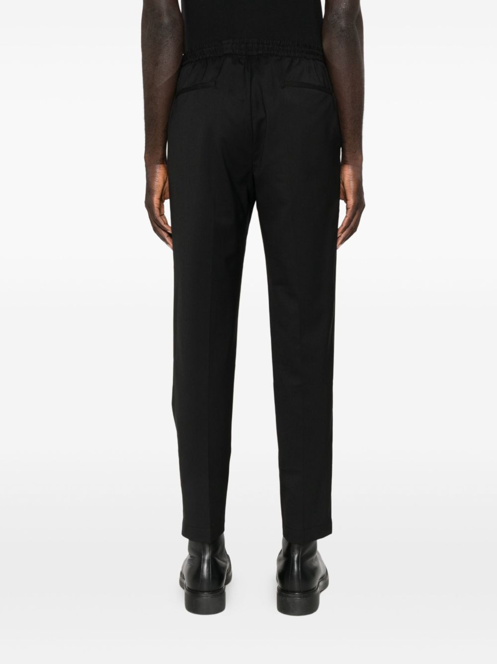 Pantaloni neri con coulisse 