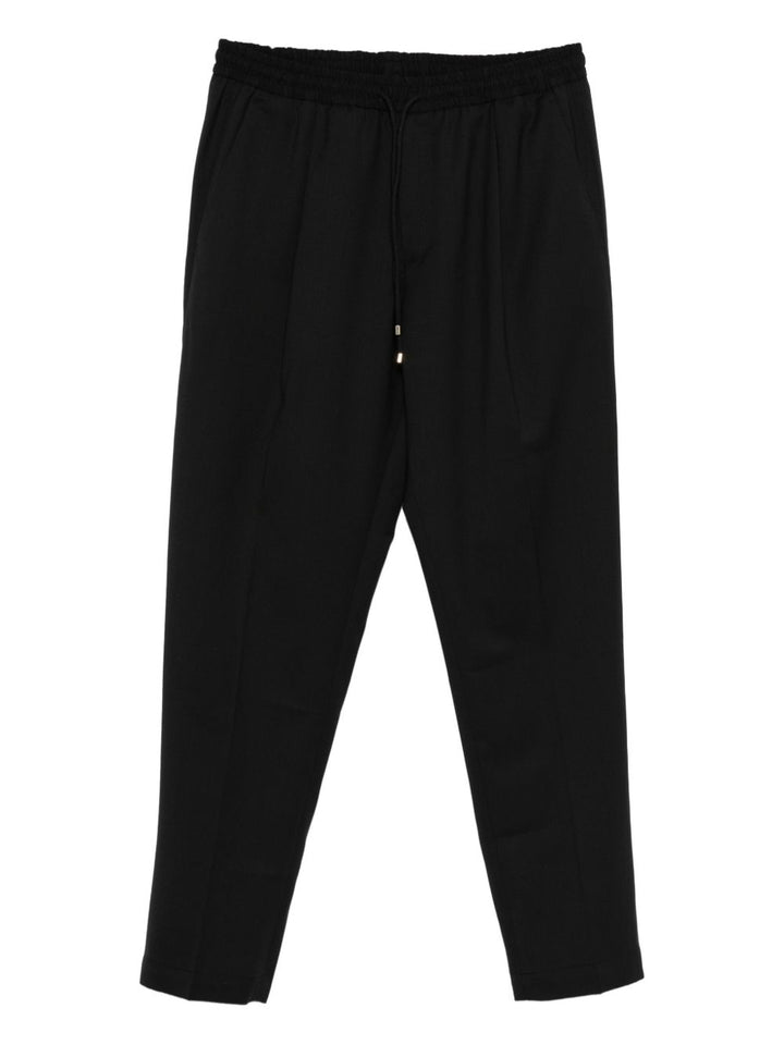 Pantaloni neri con coulisse 