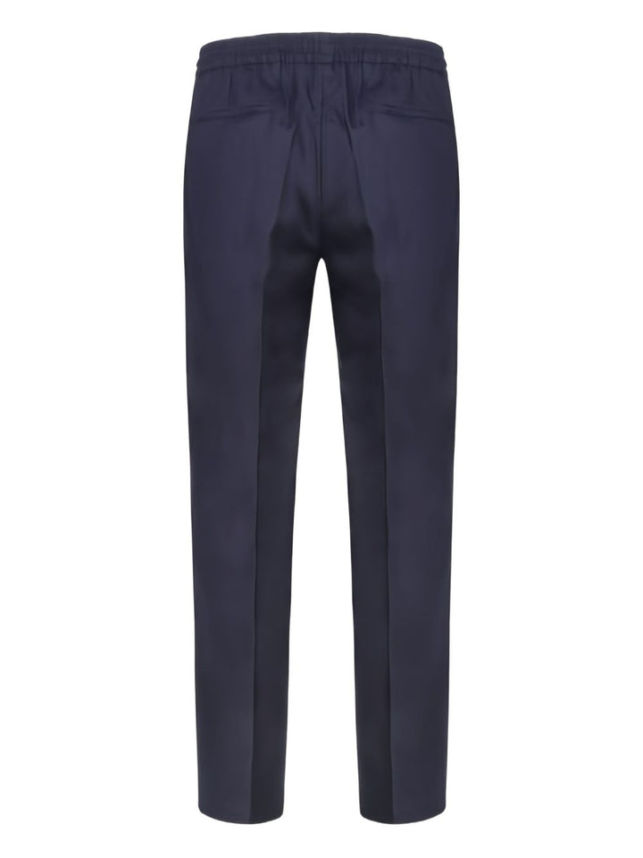 Pantaloni blu navy con coulisse 
