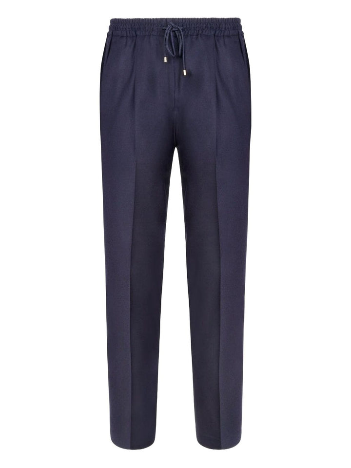 Pantaloni blu navy con coulisse 