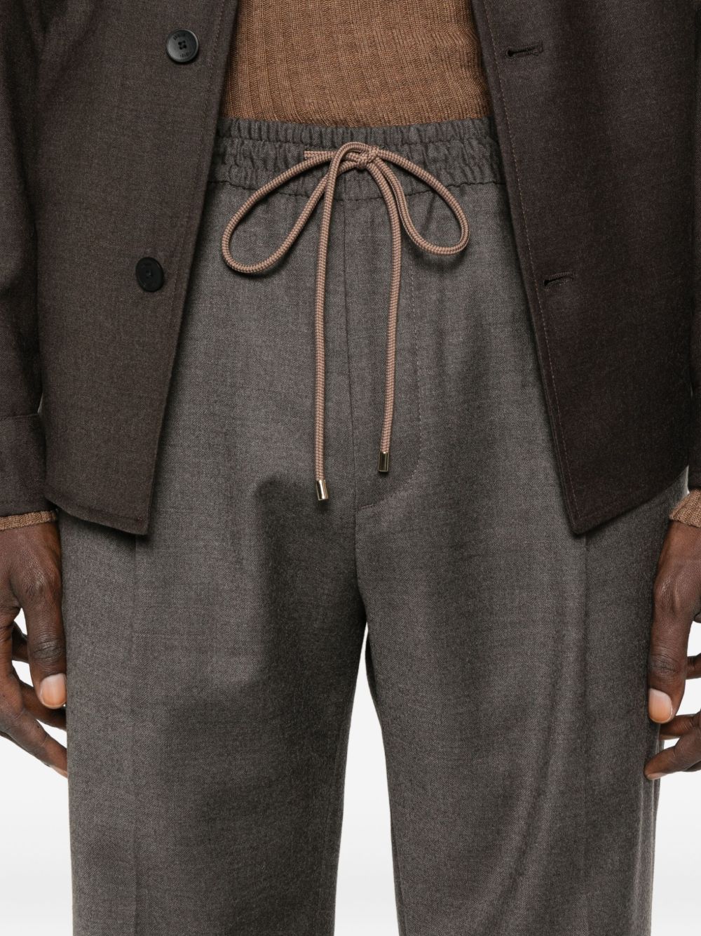 Pantaloni sartoriali Wimbledon tortora 
