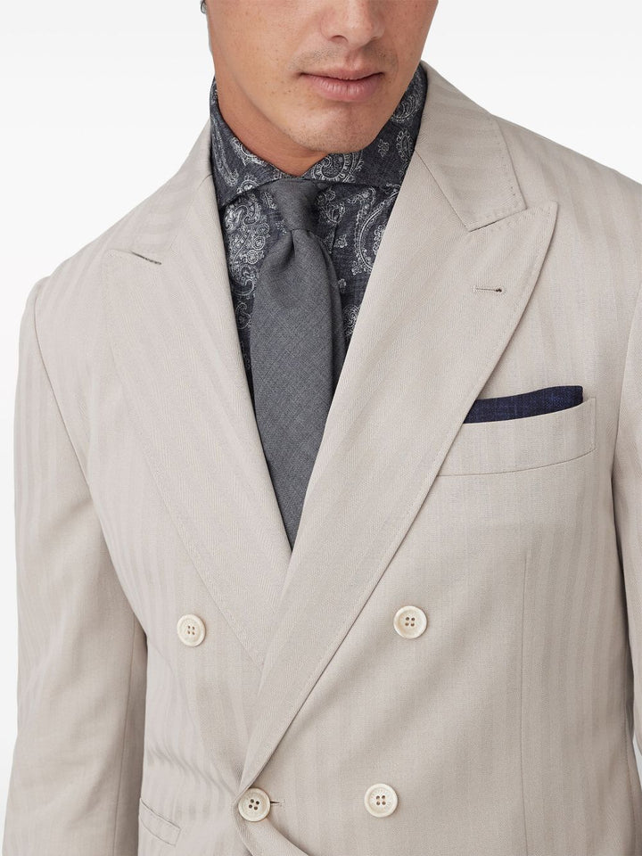 Cravatta grigio piombo 