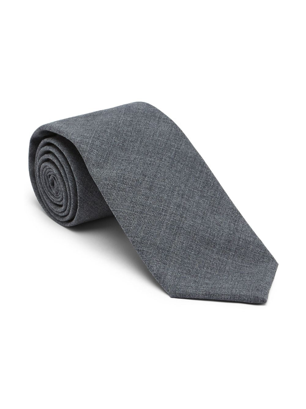 Cravatta grigio piombo 