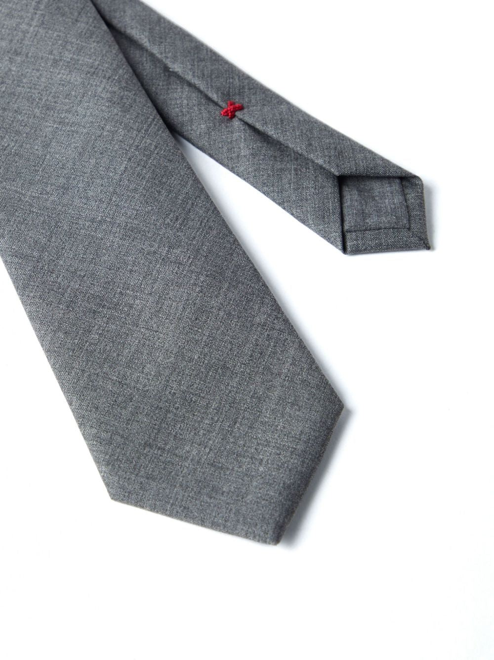 Cravatta grigio piombo 