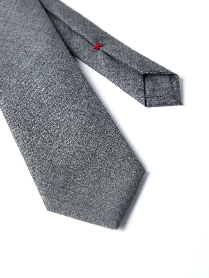 Cravatta grigio piombo 