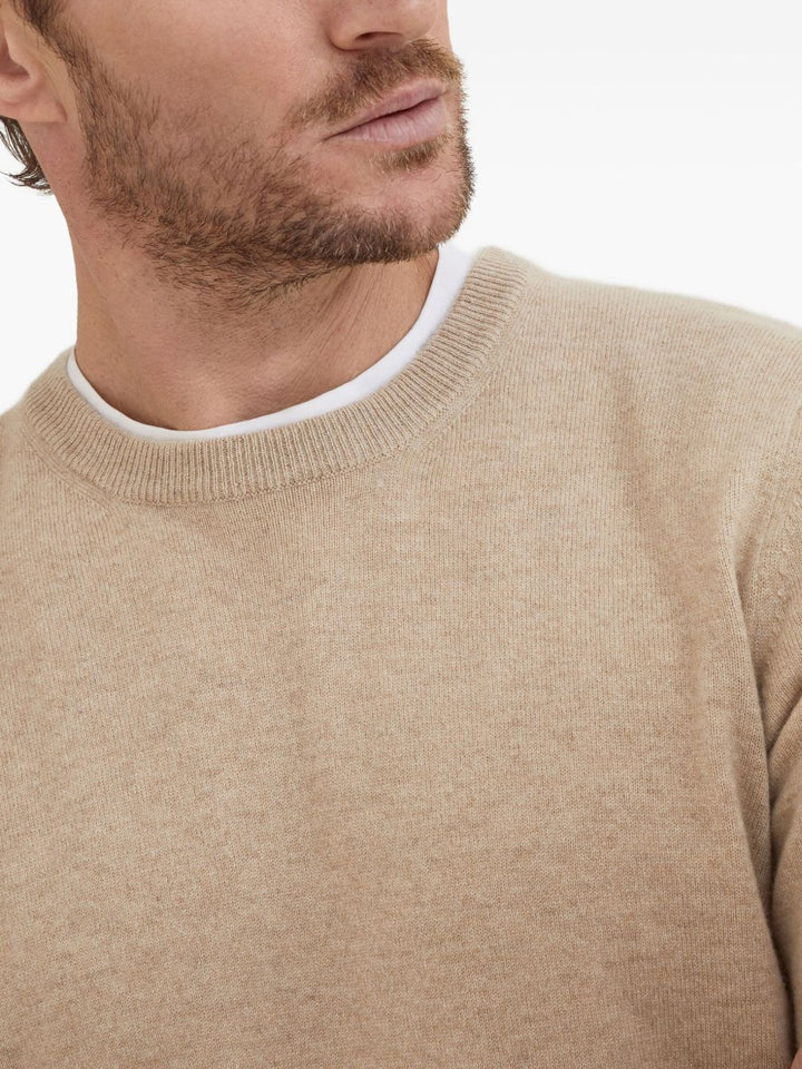 Maglione girocollo girocollo in cashmere 