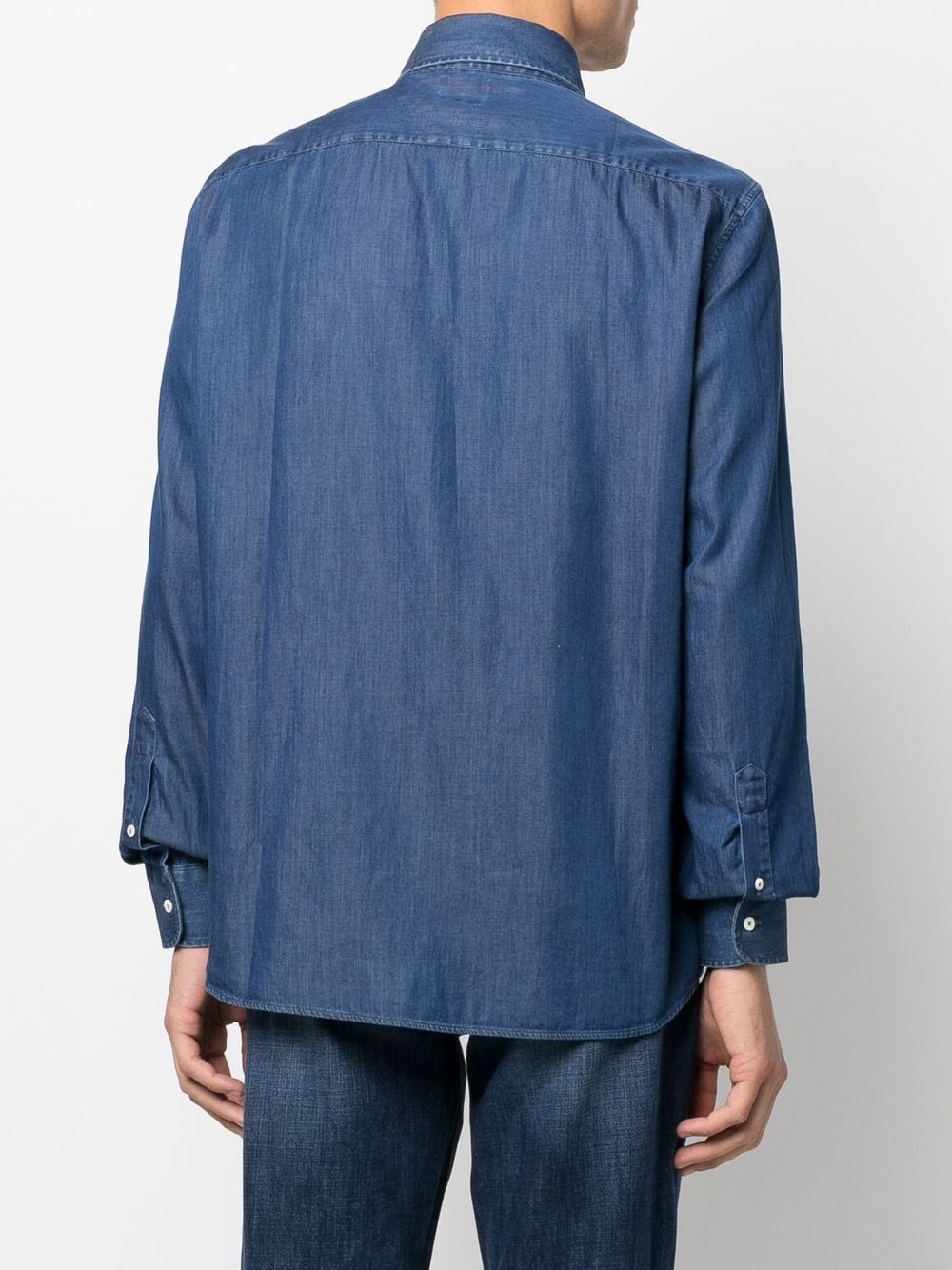 Camicia denim scuro 