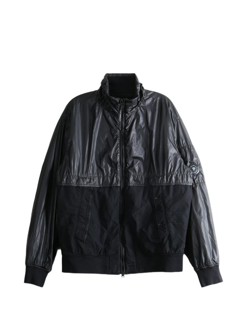 Giacca nera con inserti C.P. Company 