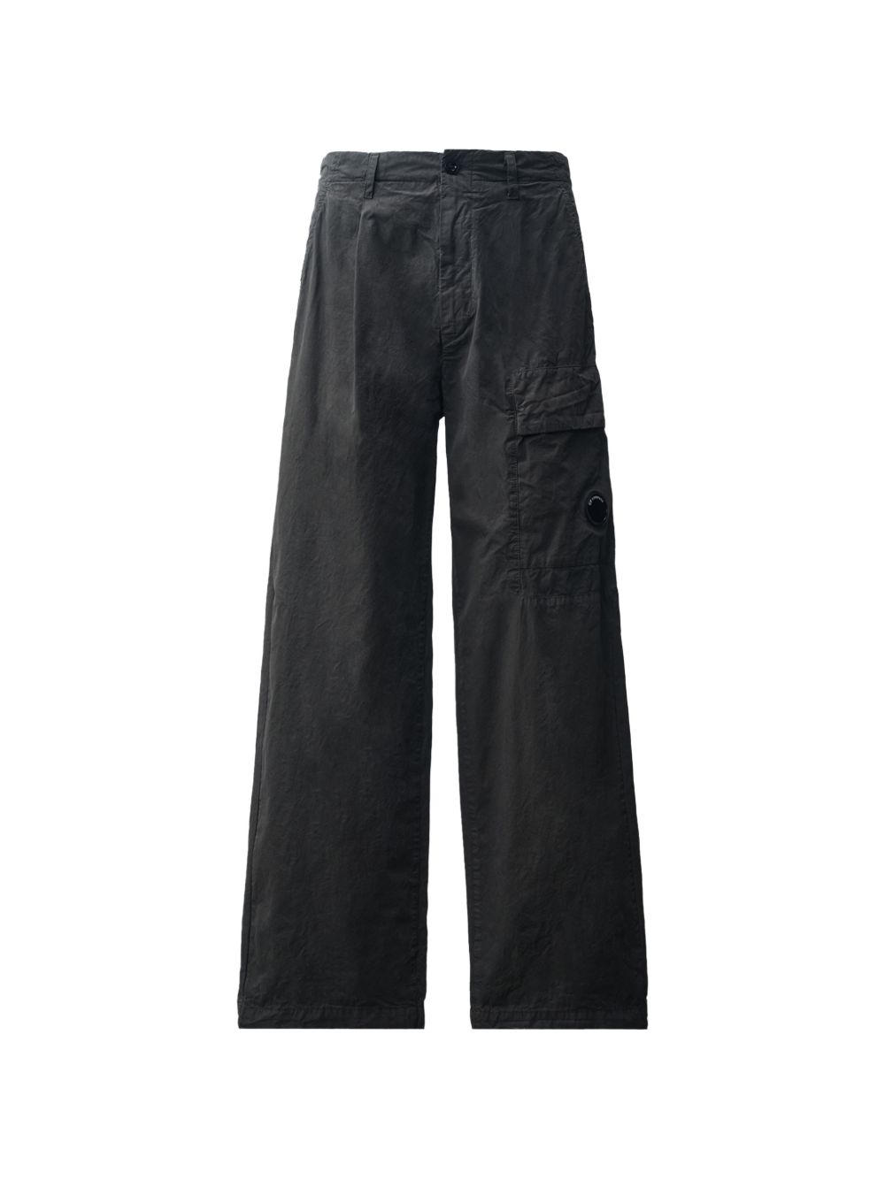 Cargo grigio raven in cotone con dettaglio Lente 