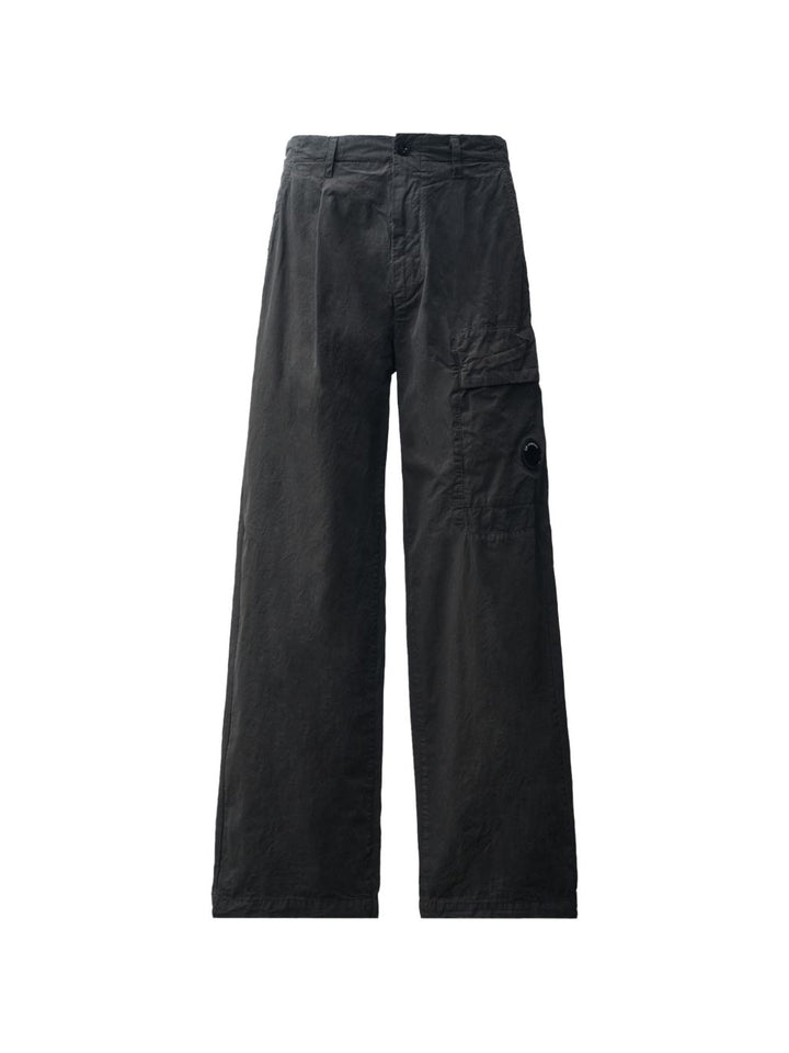 Cargo grigio raven in cotone con dettaglio Lente 