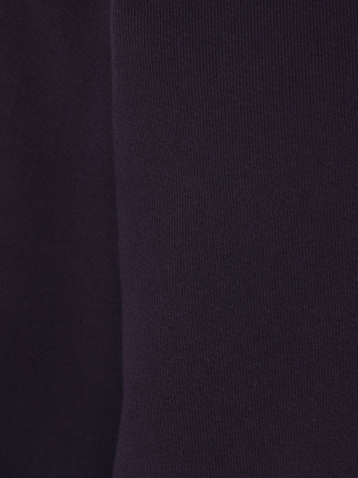 Felpa blu eclipse in cotone con tasca 