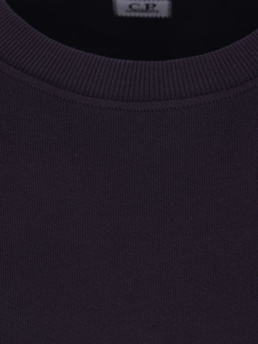 Felpa blu eclipse in cotone con tasca 