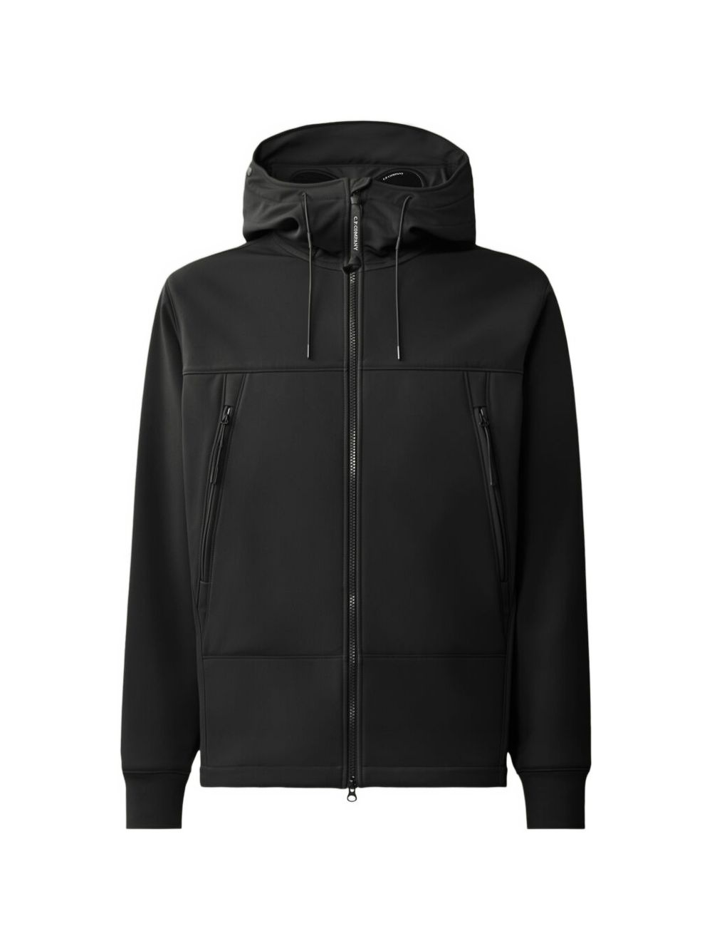 Giacca nera con zip C.P. Compan 