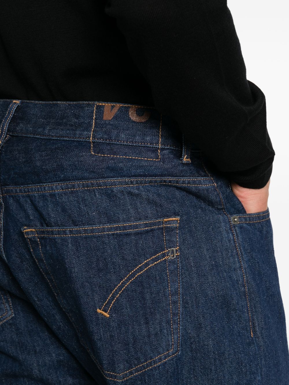Jeans slim Dian in cotone blu 