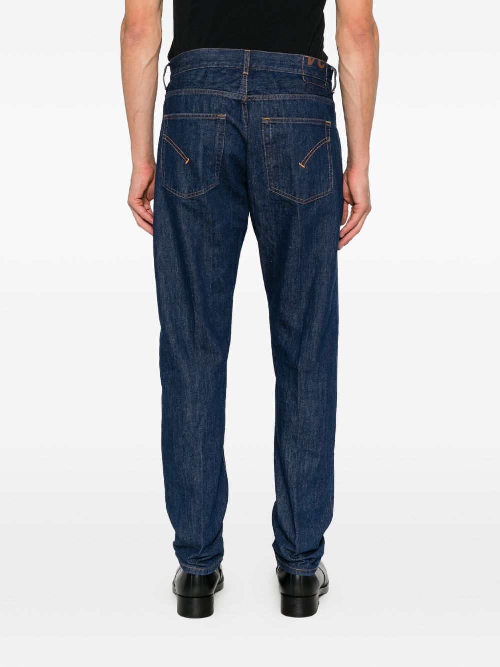 Jeans slim Dian in cotone blu 