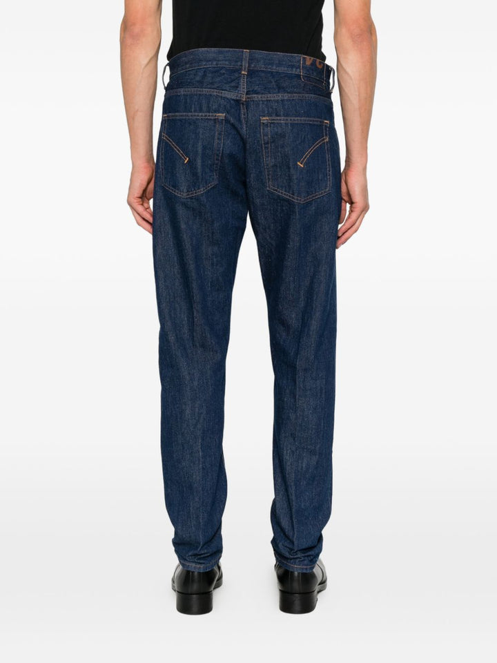 Jeans slim Dian in cotone blu 