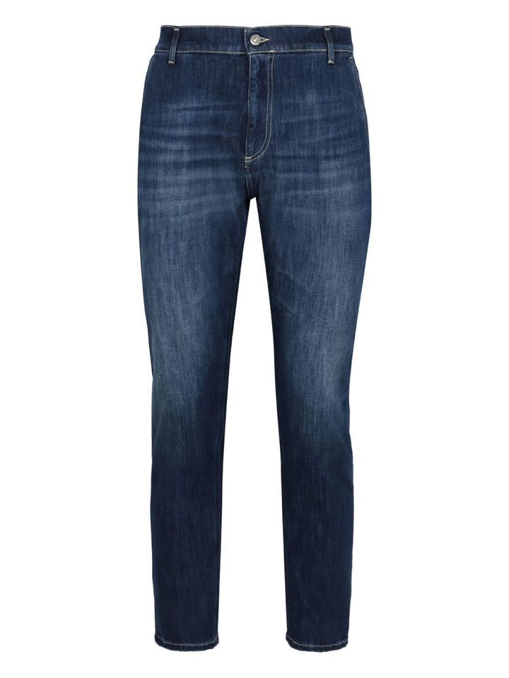 Jeans blu scuro Jeff slim 