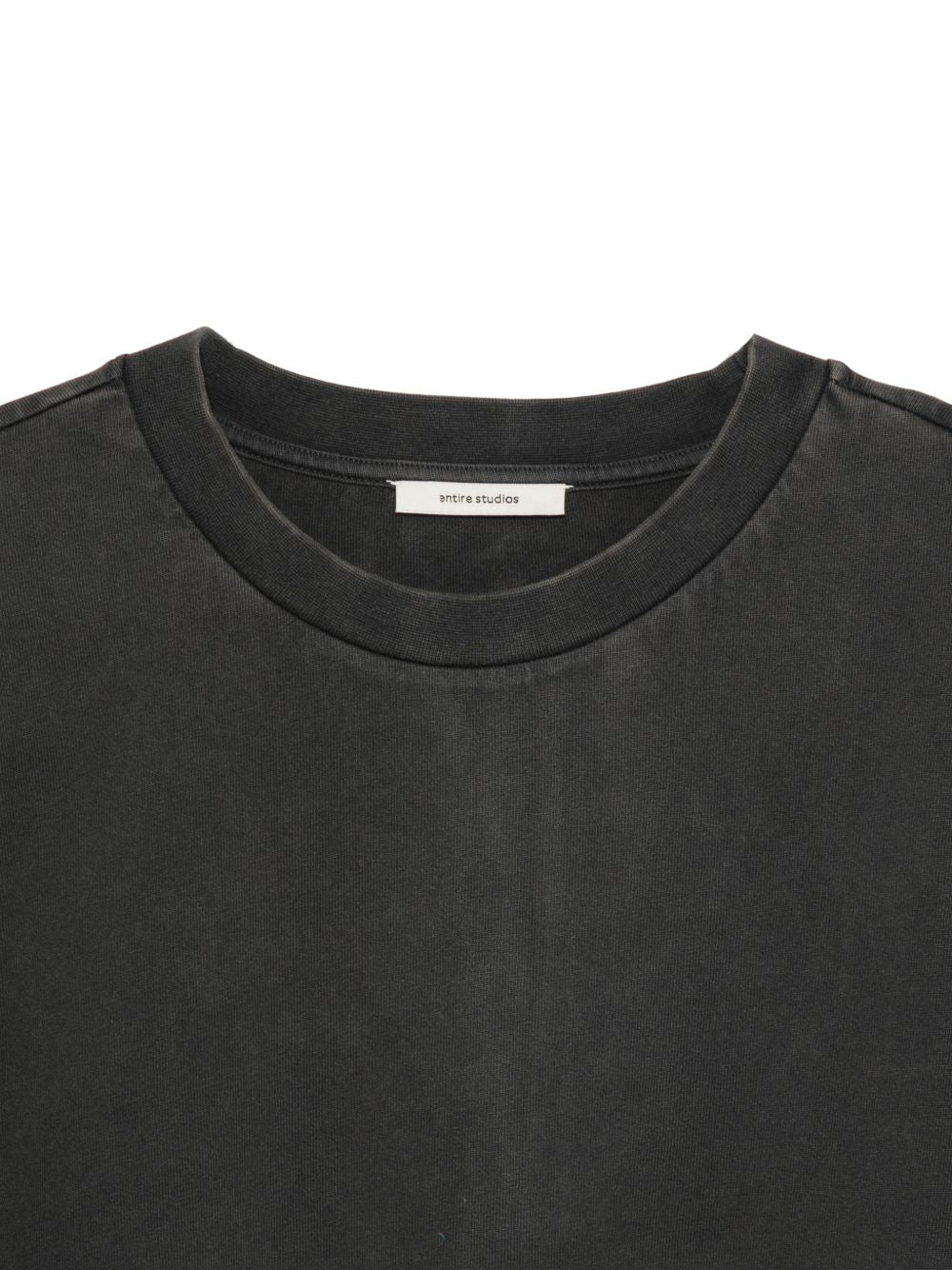 T-shirt nero sbiadito 