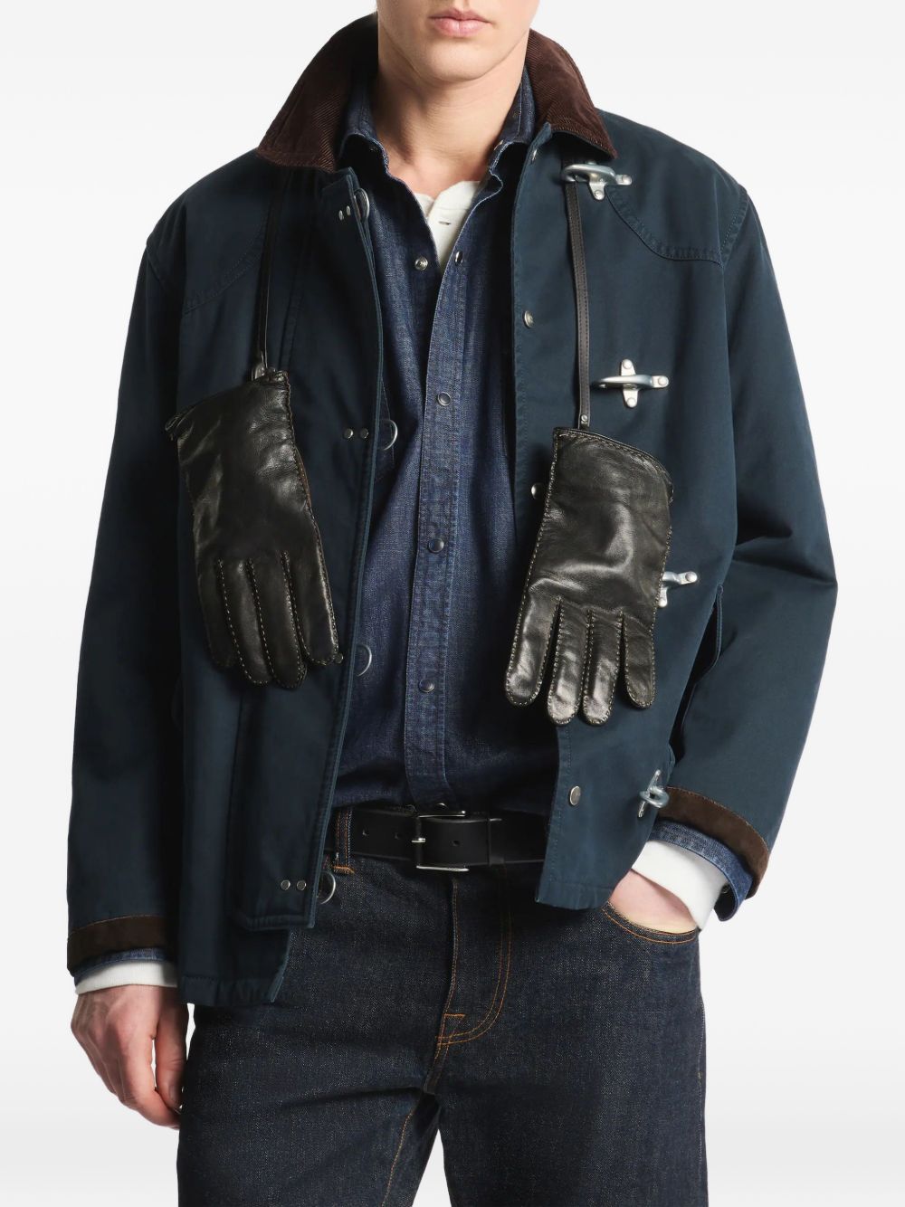 Giacca 4 Ganci blu navy 