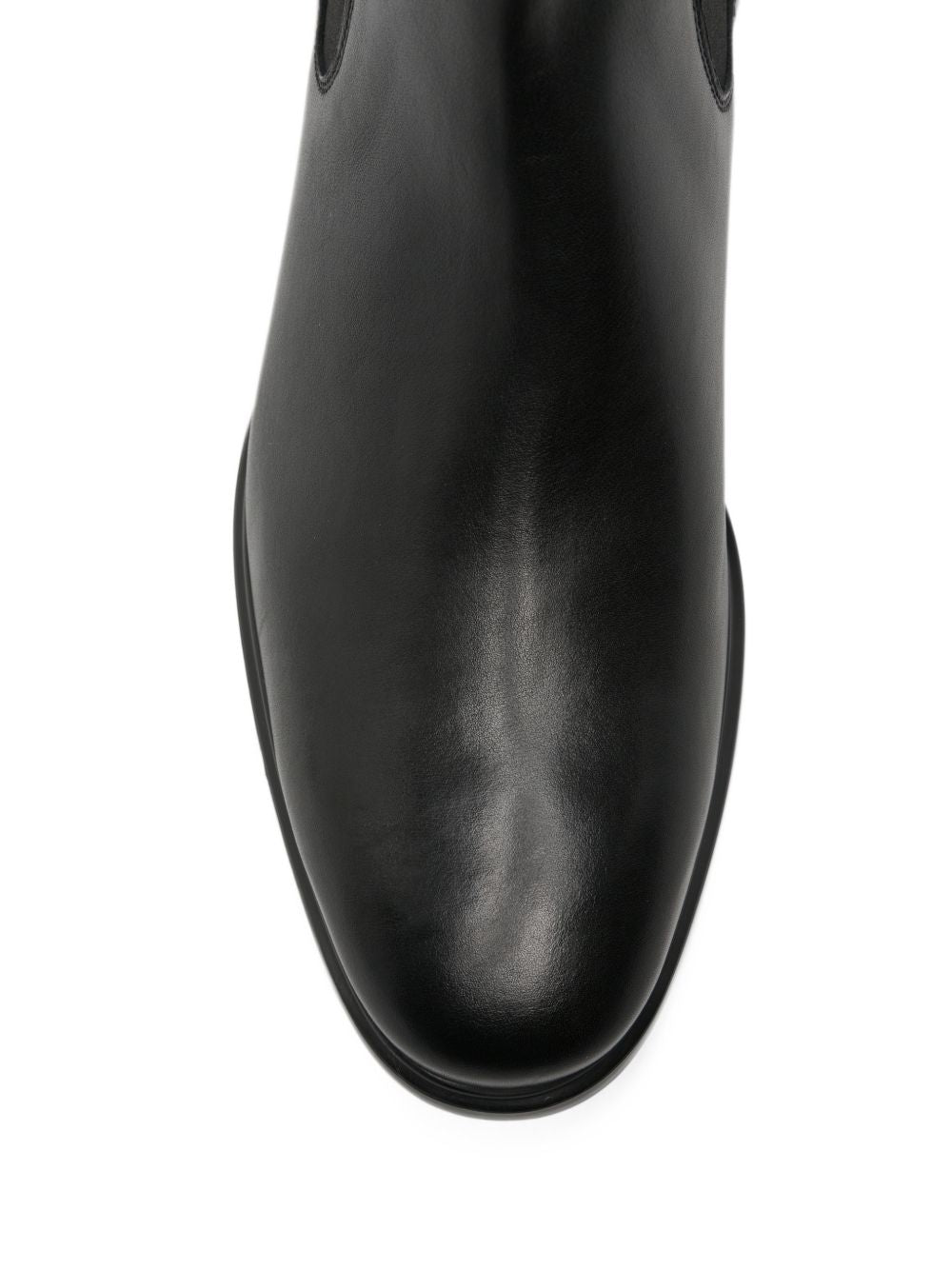 Polacchine Chelsea in pelle nera 