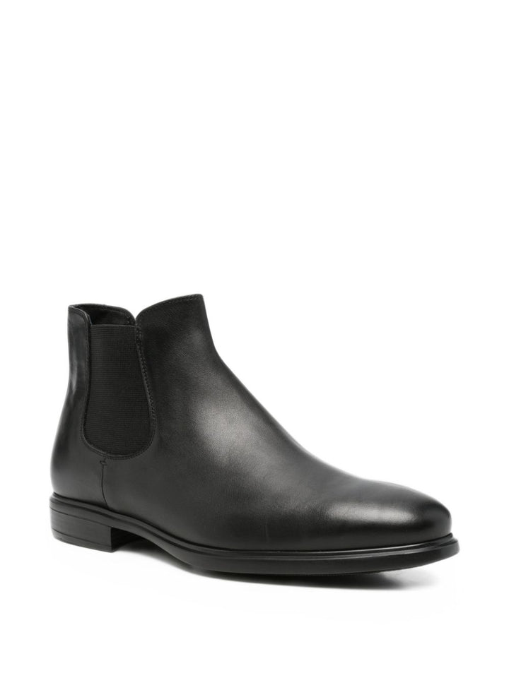 Polacchine Chelsea in pelle nera 