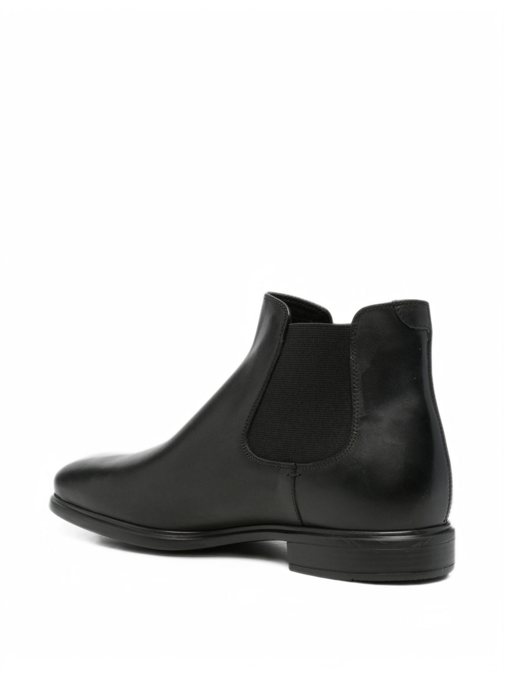 Polacchine Chelsea in pelle nera 