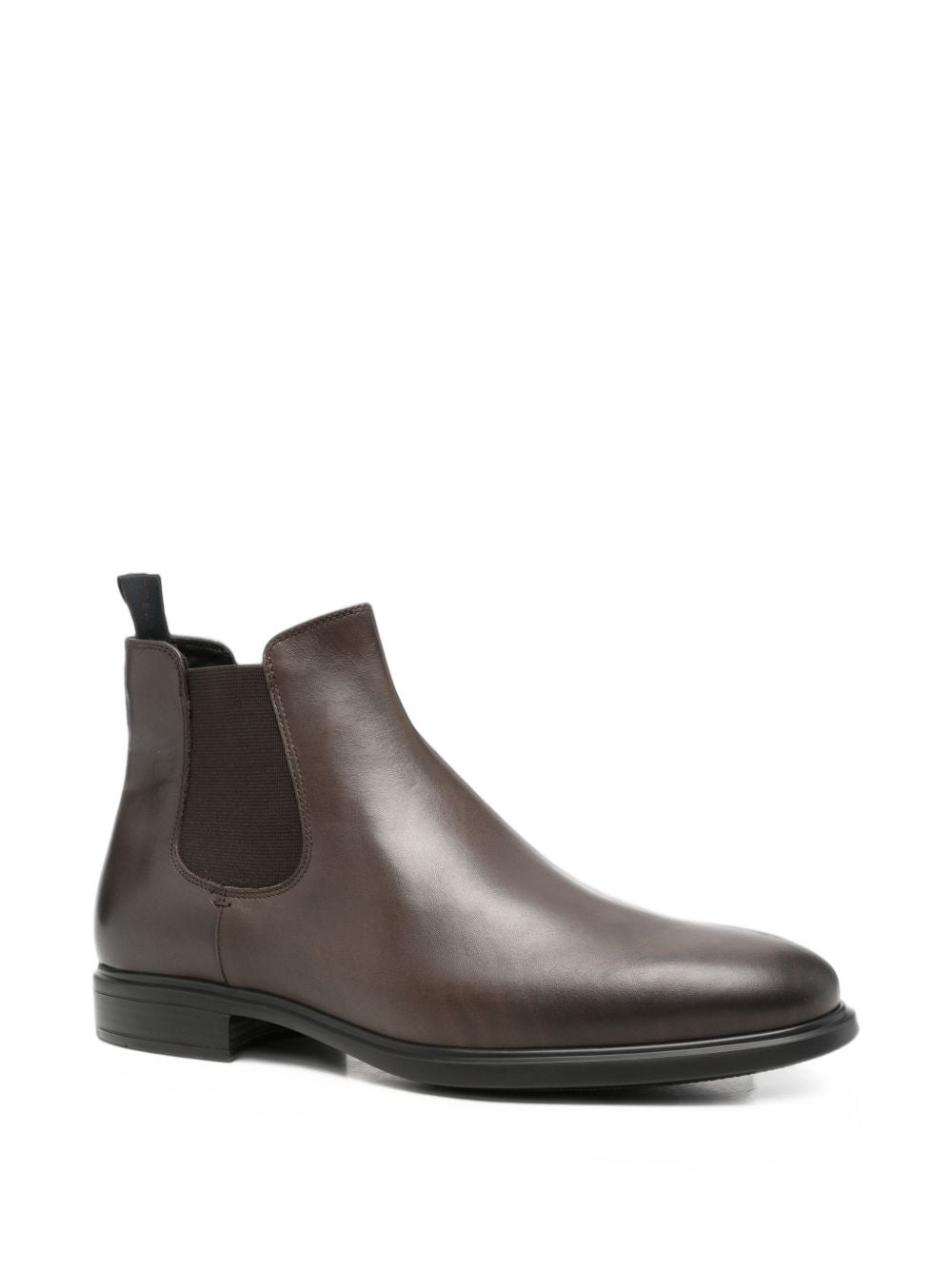 Polacchine Chelsea in pelle marrone scuro 