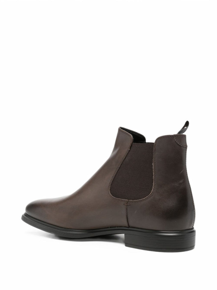 Polacchine Chelsea in pelle marrone scuro 