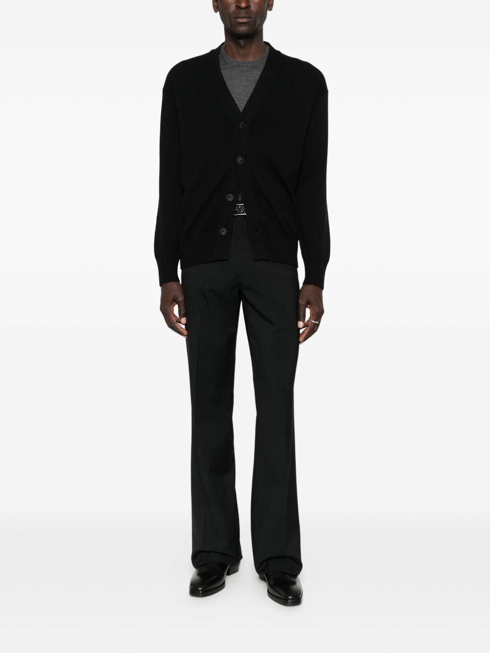 Cardigan pesante nero 