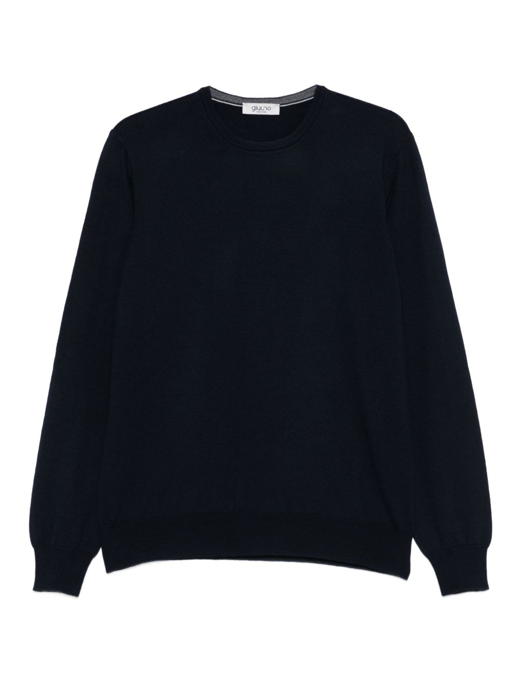 Maglione blu navy girocollo 