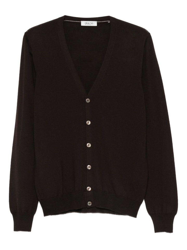 Cardigan testa di moro 