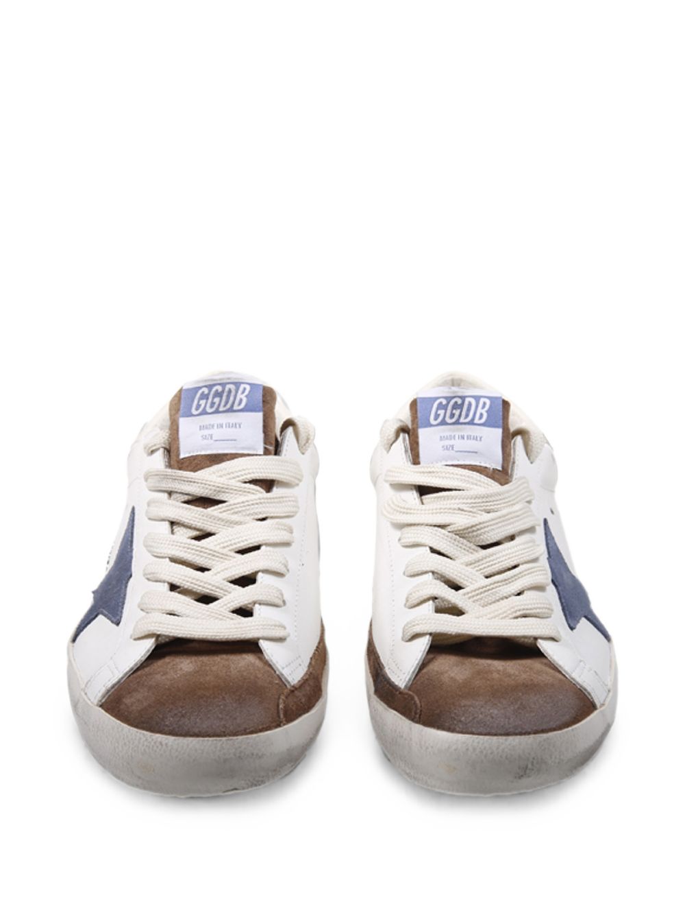 Sneakers bianche Super Star in pelle 