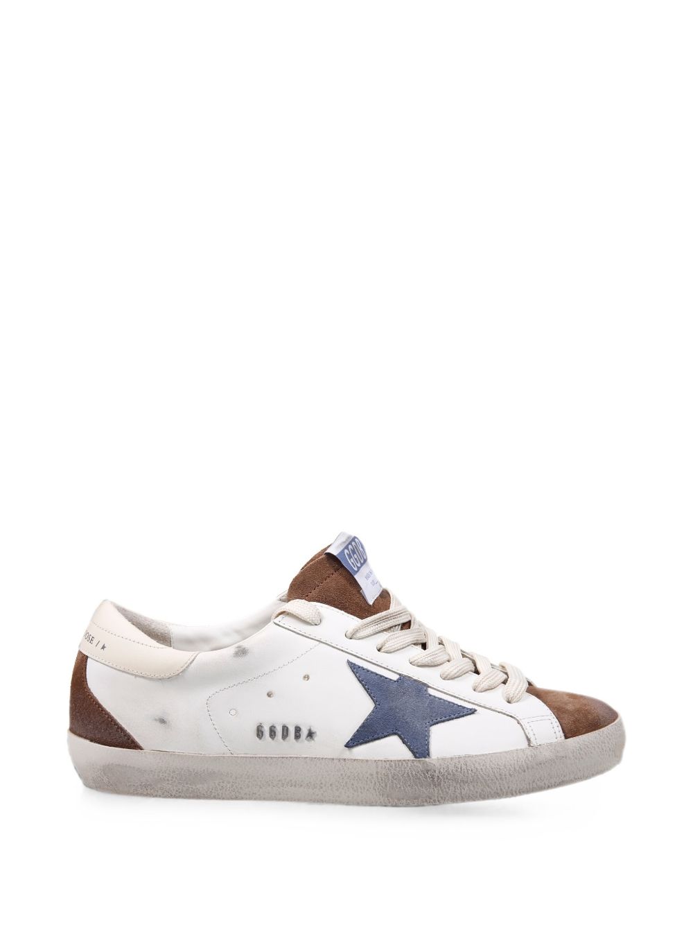 Sneakers bianche Super Star in pelle 
