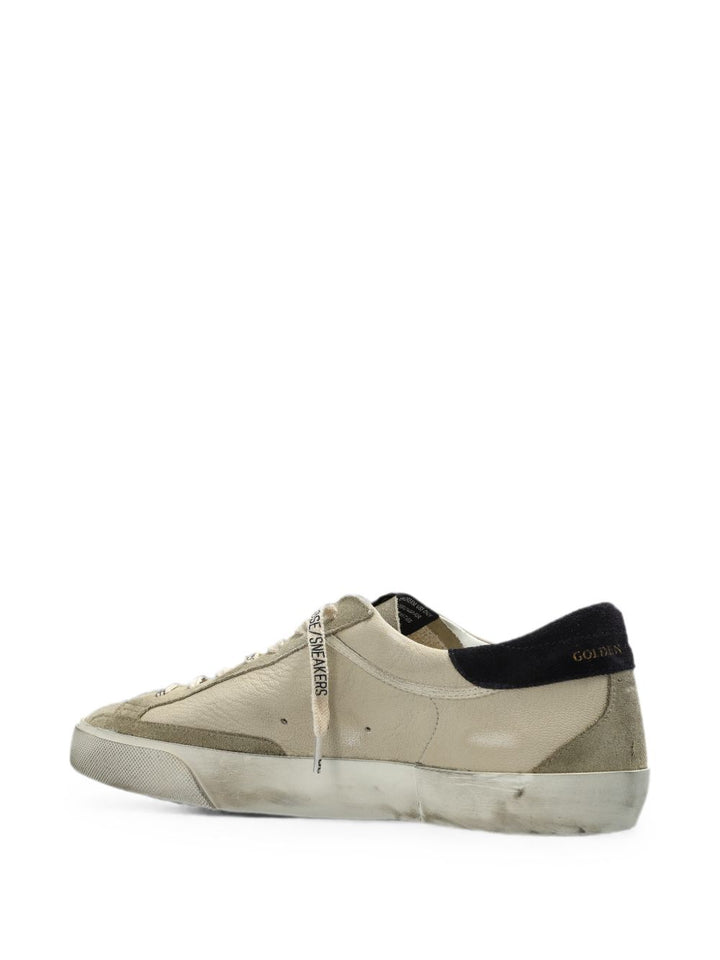 Sneakers beige Super Star in pelle 