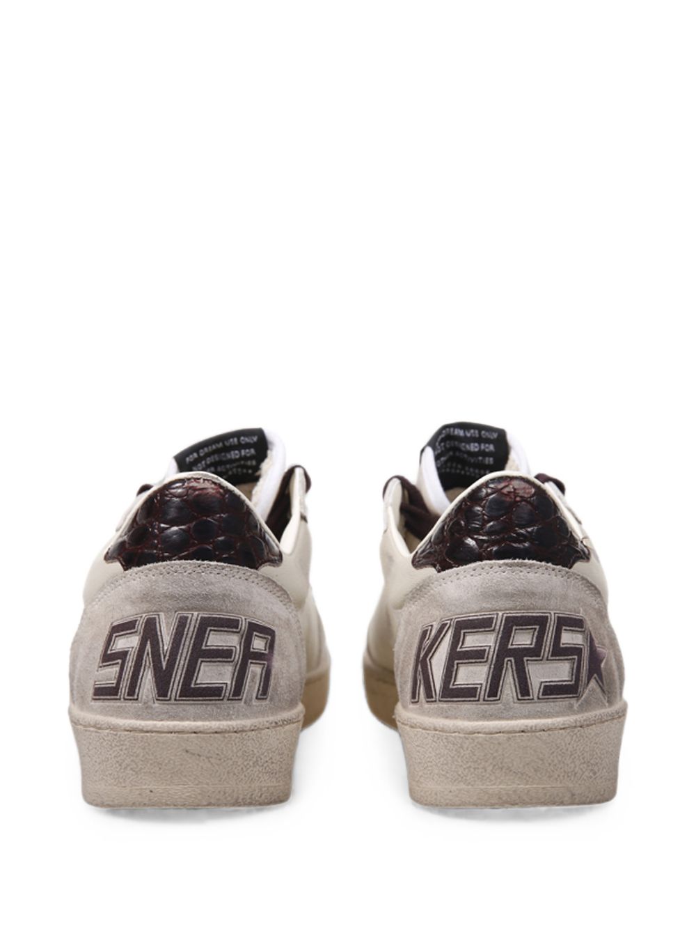 Sneakers color crema Ball Star 