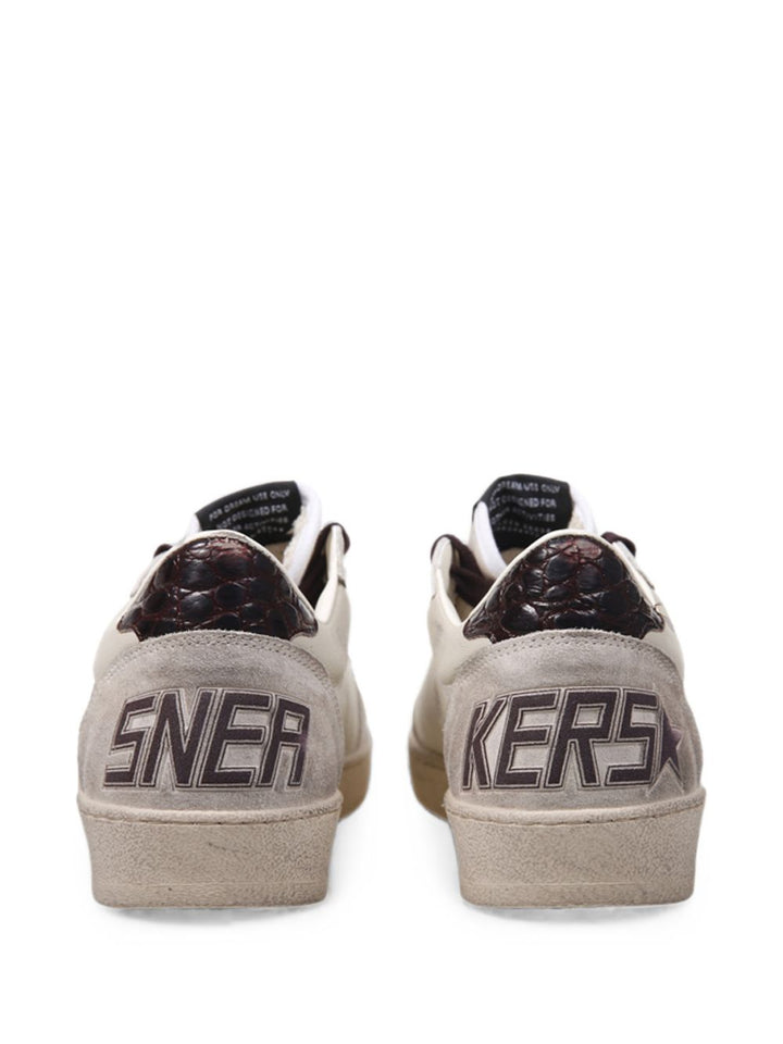 Sneakers color crema Ball Star 