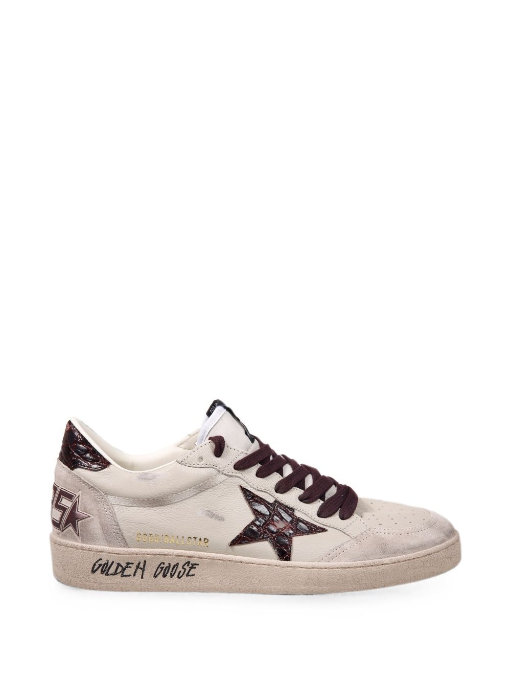 Sneakers color crema Ball Star 